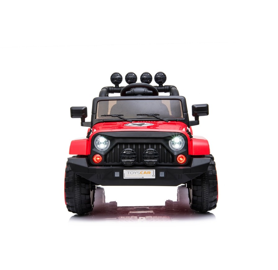 Auto Macchina Elettrica per Bambini Fuoristrada Adventure 12V MP3 Led con Telecomando Full Optional Sedili in Pelle