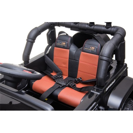 Auto Macchina Elettrica per Bambini Fuoristrada Adventure Rosa 12V MP3 Led con Telecomando Full Optional Sedili in Pelle
