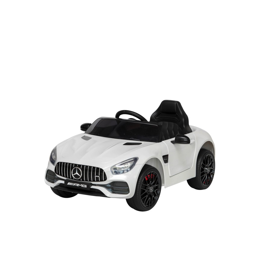 Auto Macchina Elettrica per Bambini Mercedes AMG GT 12V Porte Apribili Full Optional con telecomando