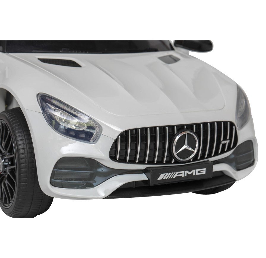 Auto Macchina Elettrica per Bambini Mercedes AMG GT 12V Porte Apribili Full Optional con telecomando