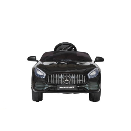 Auto Macchina Elettrica per Bambini Mercedes AMG GT 12V Porte Apribili Full Optional con telecomando nero