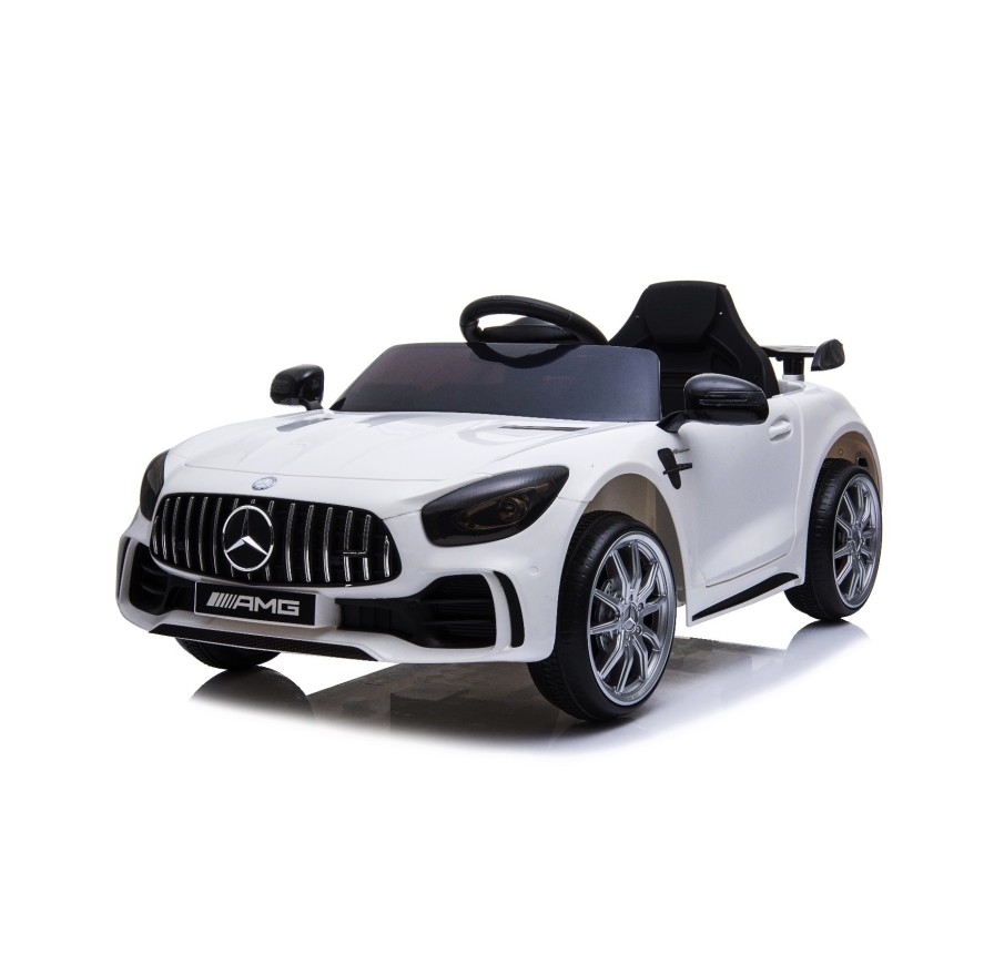 Auto Macchina Elettrica per Bambini Mercedes AMG GTR 12V Porte Apribili Full Optional con telecomando