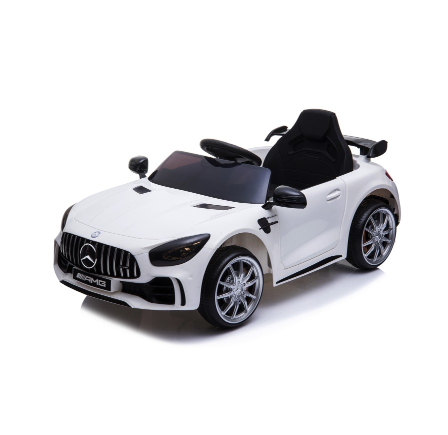 Auto Macchina Elettrica per Bambini Mercedes AMG GTR 12V Porte Apribili Full Optional con telecomando