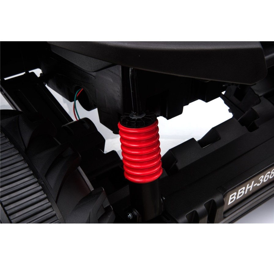 Auto Macchina Elettrica Jeep Fuoristrada Racing 2 Posti 12V per Bambini porte apribili Con telecomando (Blue)