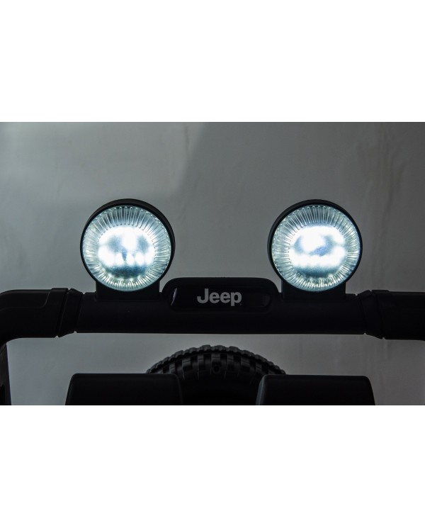 Auto Macchina Elettrica Jeep Wrangler Rubicon 12V per Bambini porte apribili Con telecomando Full accessori (Nera)|Toys Car