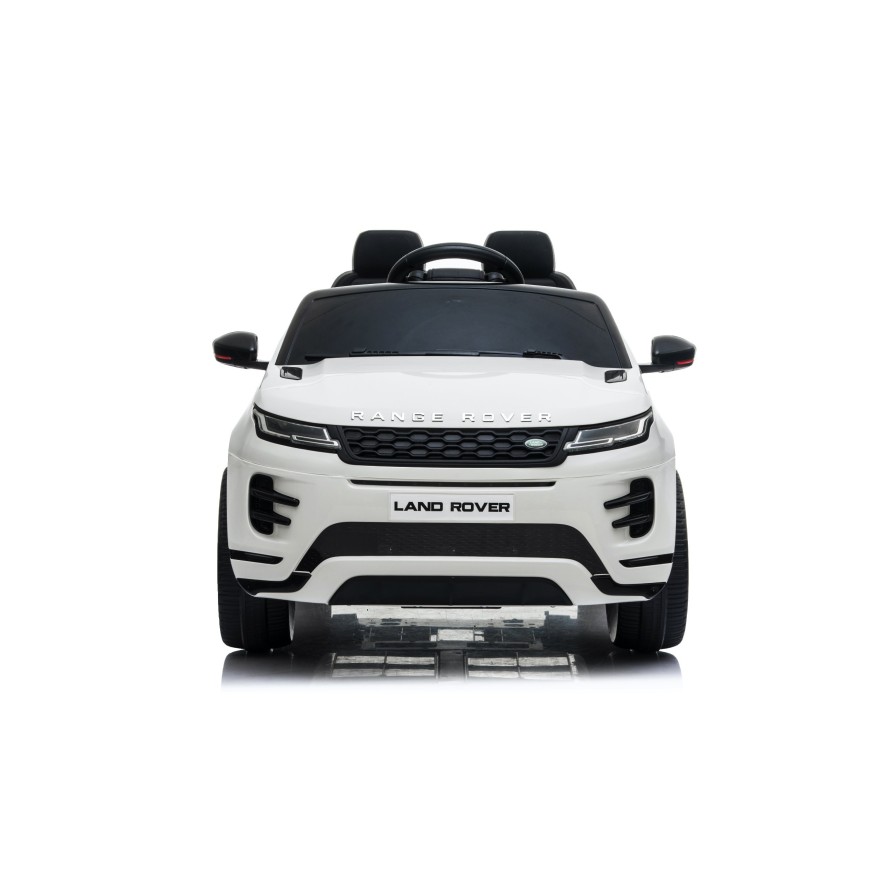 Auto Macchina Elettrica Range Rover Evoque 12V per Bambini porte apribili Con telecomando Full accessori (BIANCA)