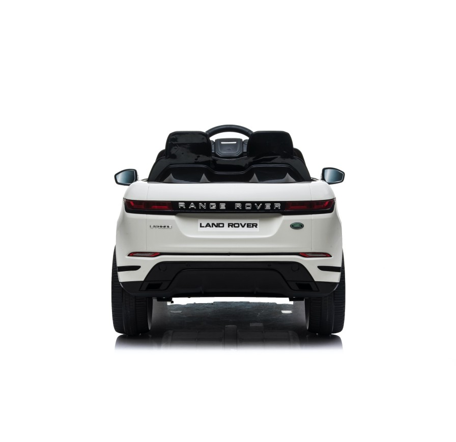 Auto Macchina Elettrica Range Rover Evoque 12V per Bambini porte apribili Con telecomando Full accessori (BIANCA)