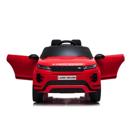 Auto Macchina Elettrica Range Rover Evoque 12V per Bambini porte apribili Con telecomando Full accessori (ROSSA)