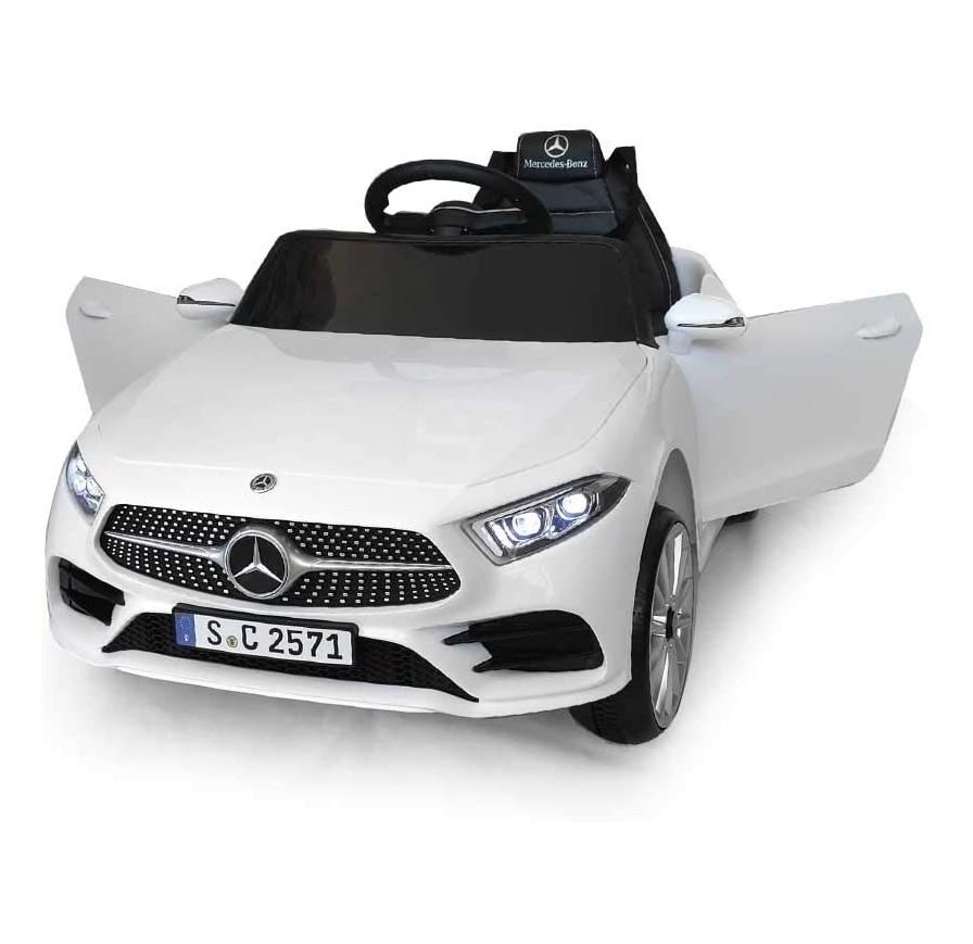Auto Macchina Elettrica per Bambini 12V Mercedes GLC Coupè Concept con telecomando Gialla