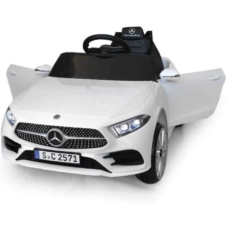 Auto Macchina Elettrica per Bambini 12V Mercedes GLC Coupè Concept con telecomando Gialla