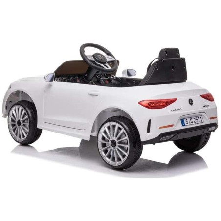 Auto Macchina Elettrica per Bambini 12V Mercedes GLC Coupè Concept con telecomando Gialla