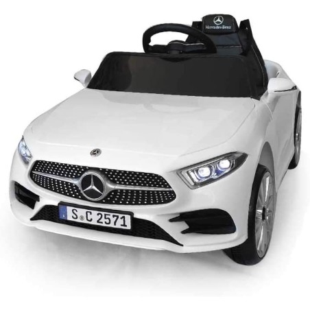 Auto Macchina Elettrica per Bambini 12V Mercedes GLC Coupè Concept con telecomando Gialla