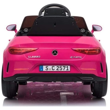 Auto Macchina Elettrica per Bambini 12V Mercedes GLC Coupè Concept con telecomando Gialla