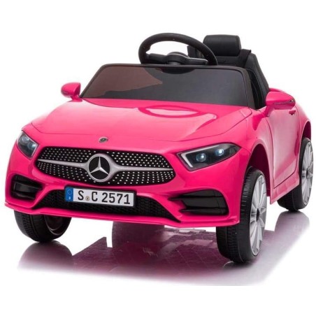 Auto Macchina Elettrica per Bambini 12V Mercedes GLC Coupè Concept con telecomando Gialla
