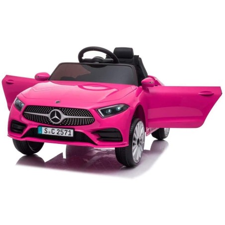 Auto Macchina Elettrica per Bambini 12V Mercedes GLC Coupè Concept con telecomando Gialla