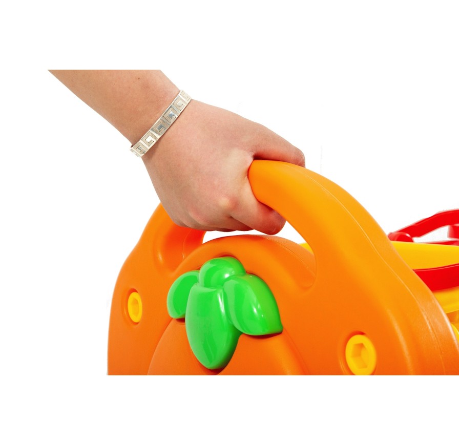 Scaffale per Giocattoli Portagiochi Mobiletto Multi Ripiano per Bambini con 9 ceste H95 x L79 x P42 