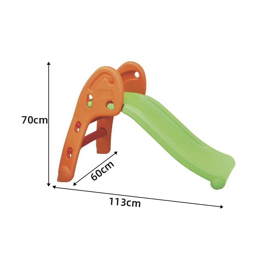 Scivolo Baby Casa o Giardino Colorato per Bambini  H70 x L113 x L60