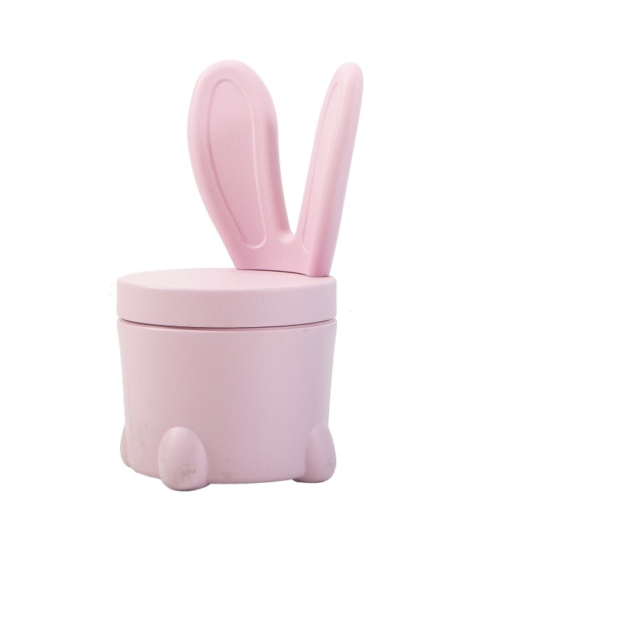 Sedia Portagiochi Bunny Rosa per Bambini Mobiletto 2 in 1 misure H53 x L32 x P32 