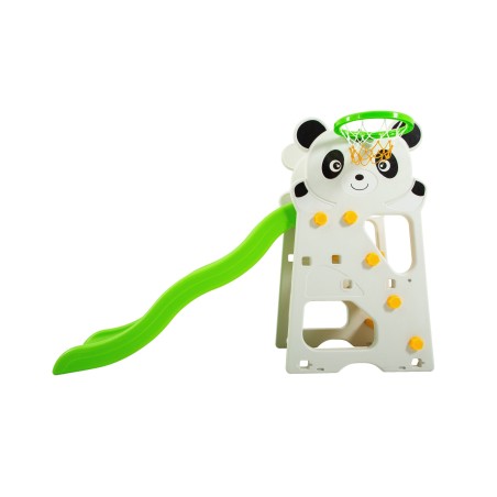 SCIVOLO PER BAMBINI CON ALTALENA GIARDINO ESTERNI INTERNO MULTIFUNZIONE CON CANESTRO H123 X L170 X L160 GIRAFFA