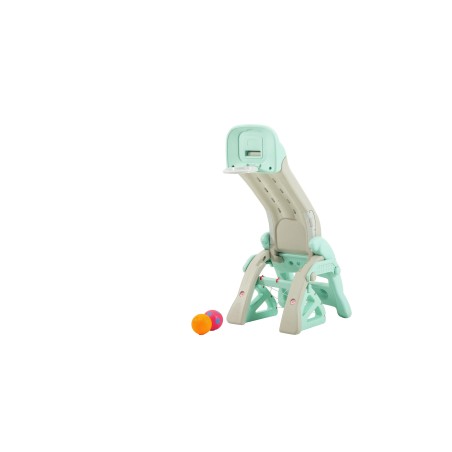 Scivolo Per bambini 2 in 1 Con Basket Esterni Interno Giardino Multifunzione H53 X L105 X L52 