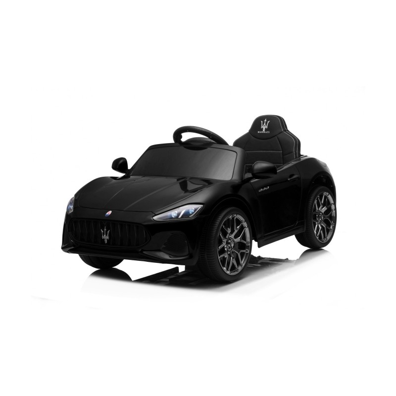 Macchina Elettrica per Bambini 12V Maserati GranCabrio con sedile in pelle Telecomando Porte apribili Led e suoni Mp3