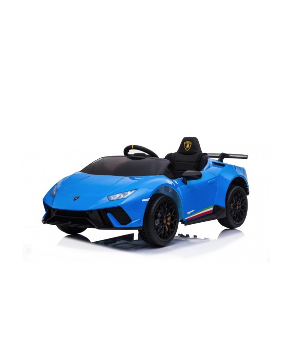 Auto Macchina Elettrica per Bambini 12V Lamborghini Huracán Blue con Telecomando Porte apribili Led e suoni Mp3|Toys Car