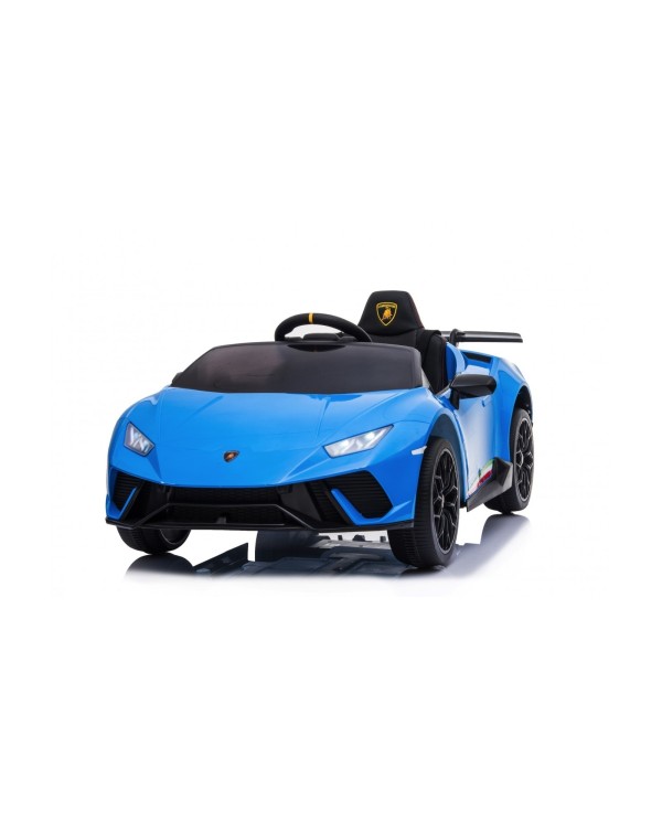 Auto Macchina Elettrica per Bambini 12V Lamborghini Huracán Blue con Telecomando Porte apribili Led e suoni Mp3|Toys Car