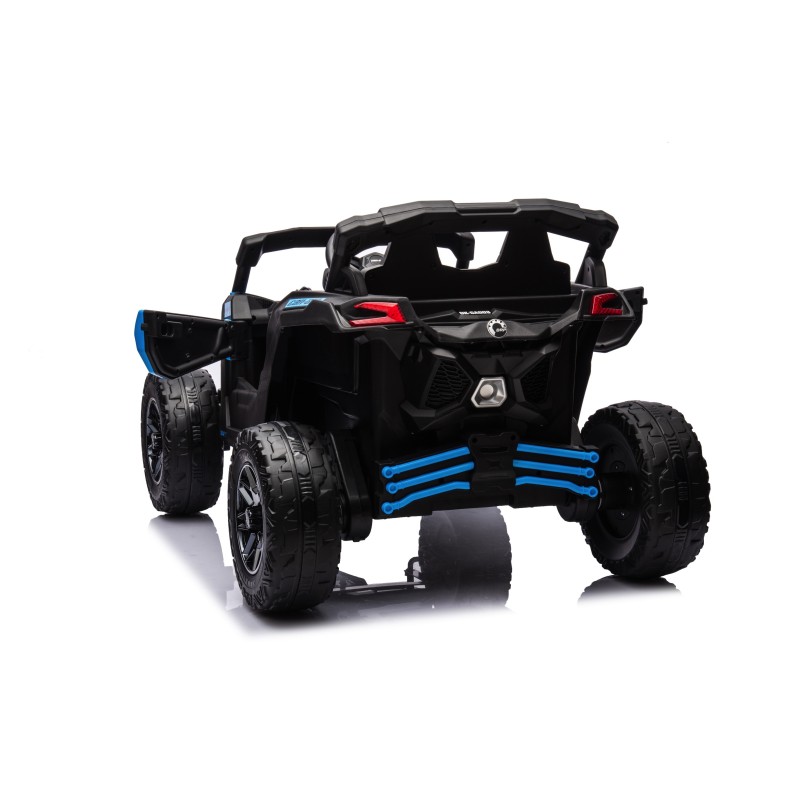 Auto Macchina Elettrica per Bambini 24V UTV CAN AM MAVERICK Telecomando 2 Motori da 200W Porte Apribili 