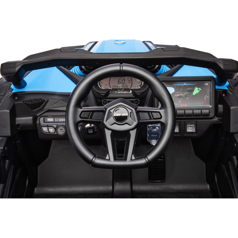 Auto Macchina Elettrica per Bambini 24V UTV CAN AM MAVERICK Telecomando 2 Motori da 200W Porte Apribili 