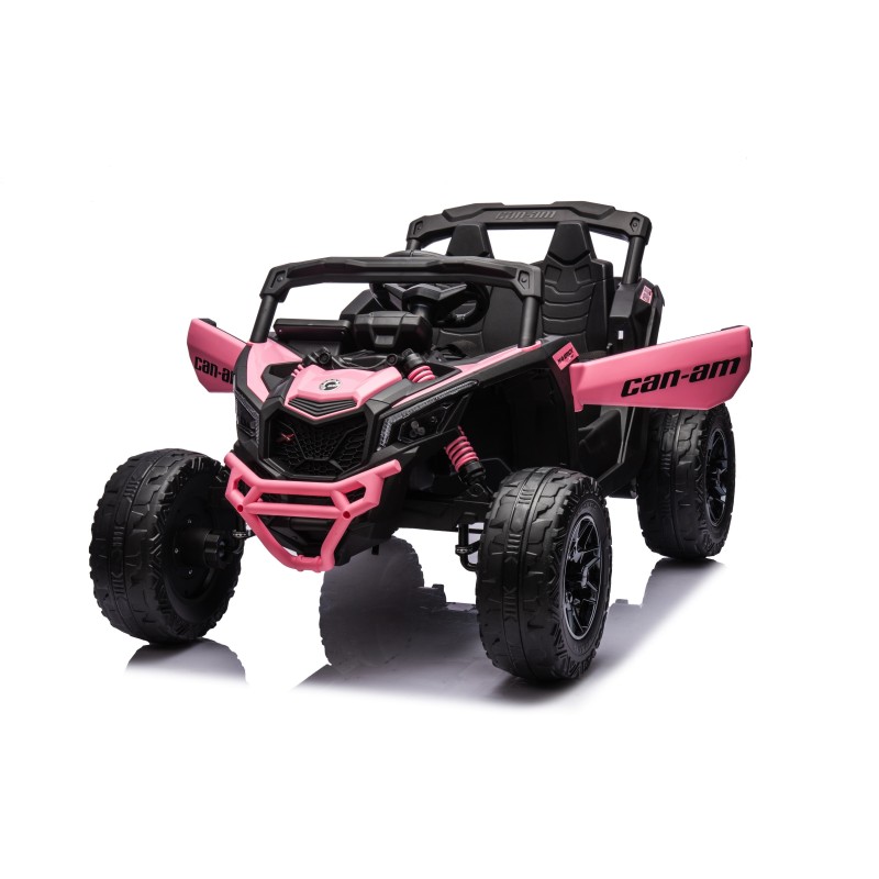 Auto Macchina Elettrica per Bambini 24V UTV CAN AM MAVERICK Telecomando 2 Motori da 200W Porte Apribili 