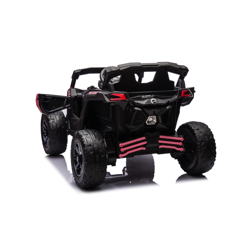 Auto Macchina Elettrica per Bambini 24V UTV CAN AM MAVERICK Telecomando 2 Motori da 200W Porte Apribili 