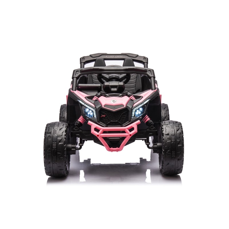 Auto Macchina Elettrica per Bambini 24V UTV CAN AM MAVERICK Telecomando 2 Motori da 200W Porte Apribili 