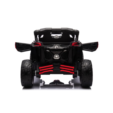 Auto Macchina Elettrica per Bambini 24V UTV CAN AM MAVERICK Telecomando 2 Motori da 200W Porte Apribili 
