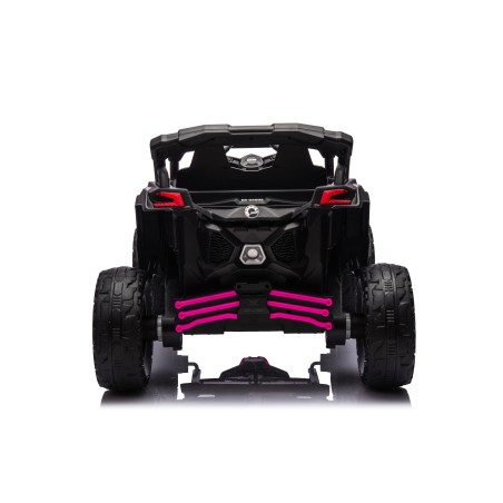 Auto Macchina Elettrica per Bambini 24V UTV CAN AM MAVERICK Telecomando 2 Motori da 200W Porte Apribili 