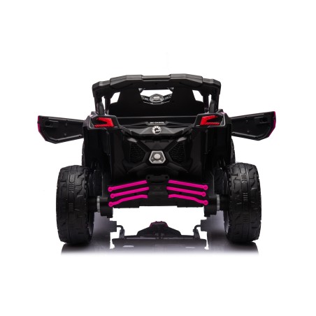 Auto Macchina Elettrica per Bambini 24V UTV CAN AM MAVERICK Telecomando 2 Motori da 200W Porte Apribili 