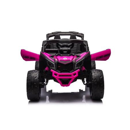 Auto Macchina Elettrica per Bambini 24V UTV CAN AM MAVERICK Telecomando 2 Motori da 200W Porte Apribili 