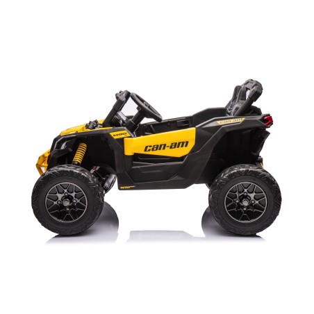 Auto Macchina Elettrica per Bambini 24V UTV CAN AM MAVERICK Telecomando 2 Motori da 200W Porte Apribili 
