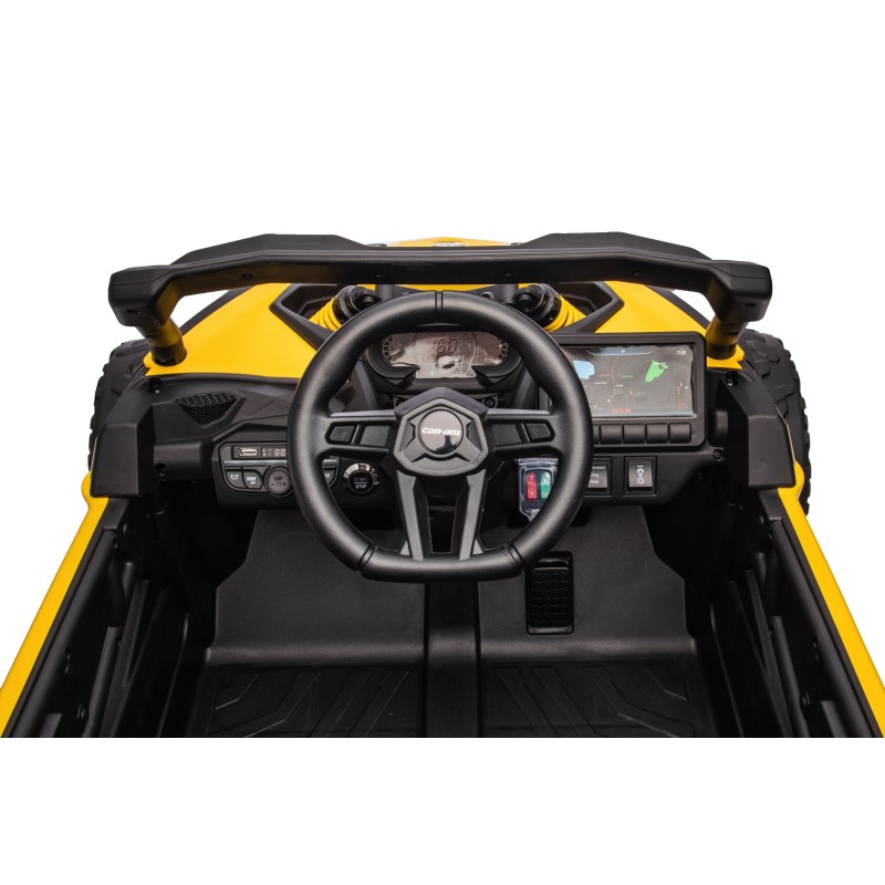 Auto Macchina Elettrica per Bambini 24V UTV CAN AM MAVERICK Telecomando 2 Motori da 200W Porte Apribili 