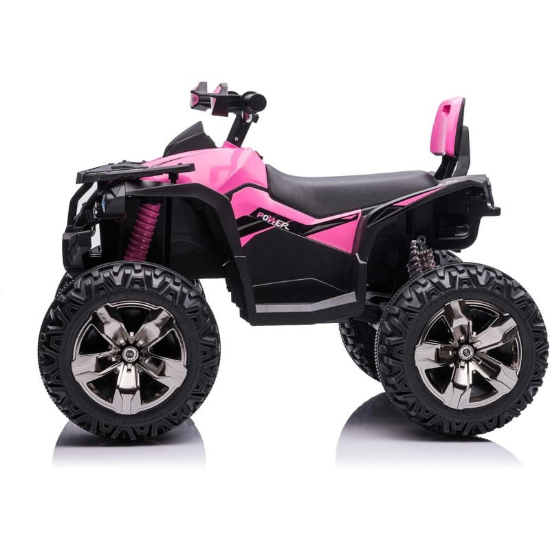 Super Quad Elettrico per Bambini OFF ROAD 12V ATV off-Road 4 x 4 Motori 12v Full Optional Batteria Potenziata 14AH Sospensioni (