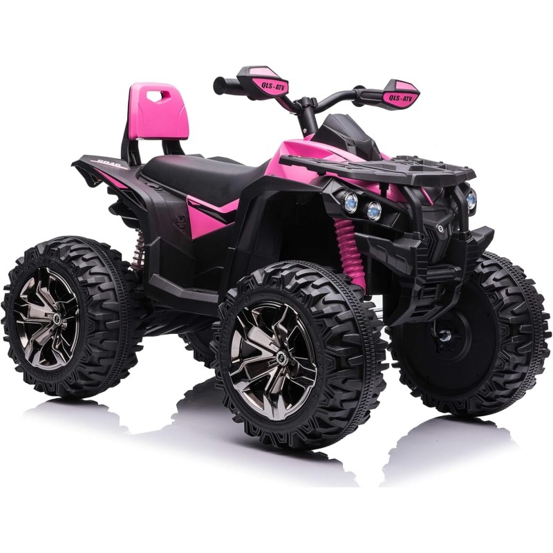 Super Quad Elettrico per Bambini OFF ROAD 12V ATV off-Road 4 x 4 Motori 12v Full Optional Batteria Potenziata 14AH Sospensioni (