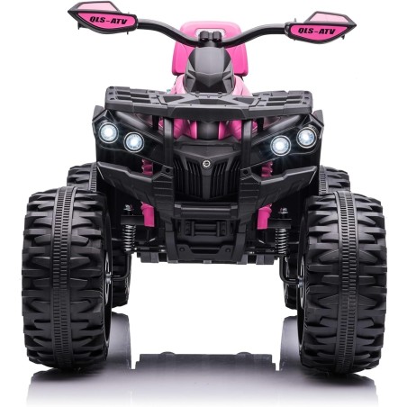 Super Quad Elettrico per Bambini OFF ROAD 12V ATV off-Road 4 x 4 Motori 12v Full Optional Batteria Potenziata 14AH Sospensioni (