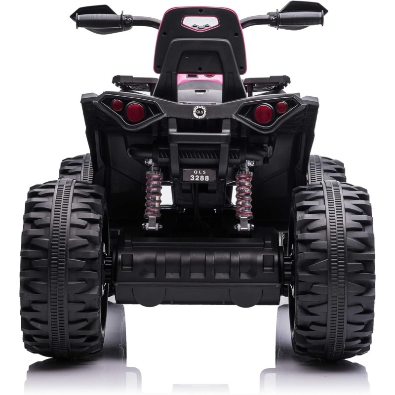 Super Quad Elettrico per Bambini OFF ROAD 12V ATV off-Road 4 x 4 Motori 12v Full Optional Batteria Potenziata 14AH Sospensioni (