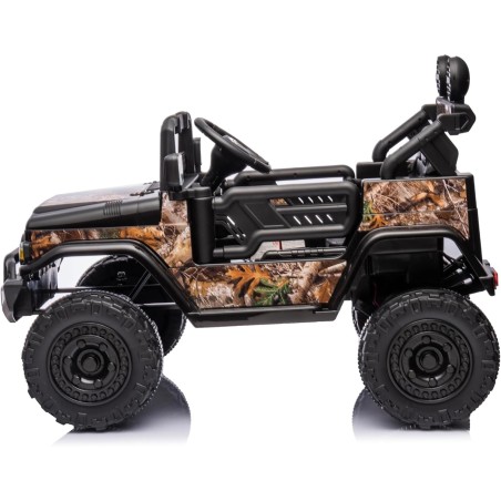 Auto Macchina Elettrica Jeep Toyota Fj Cruiser 12V Ruote in Gomma Full Optional Sedile Pelle Porte Apribili Telecomando