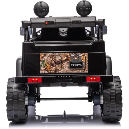 Auto Macchina Elettrica Jeep Toyota Fj Cruiser 12V Ruote in Gomma Full Optional Sedile Pelle Porte Apribili Telecomando