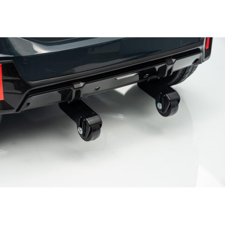 Auto Elettrica per Bambini Mini Cooper S Cabrio 12V Full Optional Sedile in Pelle Porte Apribili Telecomando Tappetino (nero) 