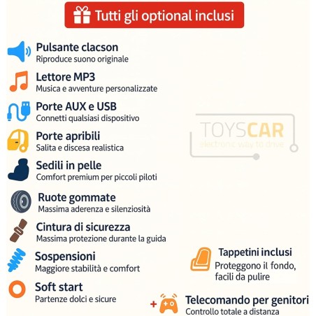 Auto Elettrica per Bambini  Mercedes EQG 63 Concept 12V Ruote in Gomma Full Optional Sedile Pelle Porte Apribili Telecomando