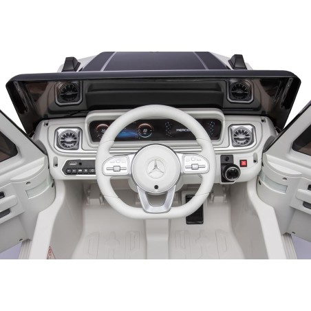 Auto Elettrica per Bambini Mercedes EQG 63 Concept 12V Ruote in Gomma Full Optional Sedile Pelle Telecomando|Toys Car