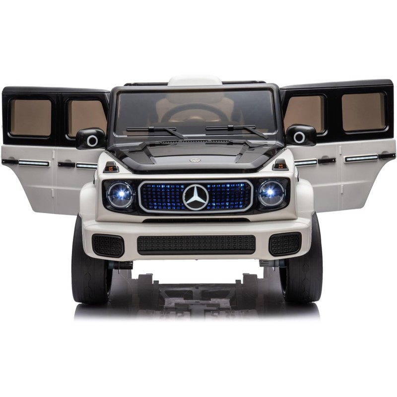 Auto Elettrica per Bambini Mercedes EQG 63 Concept 12V Ruote in Gomma Full Optional Sedile Pelle Telecomando|Toys Car