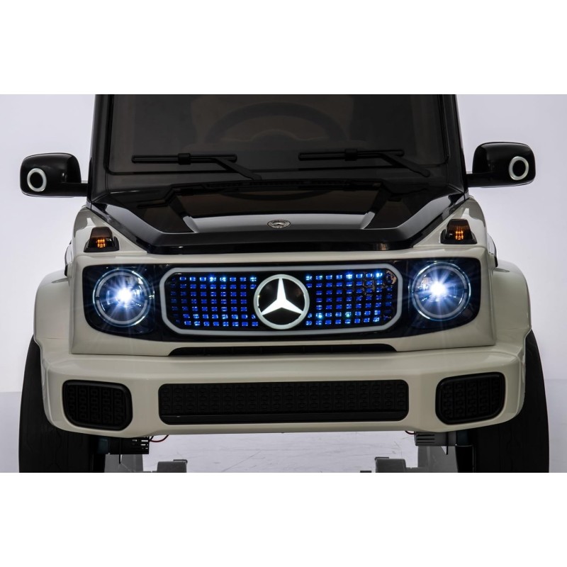 Auto Elettrica per Bambini Mercedes EQG 63 Concept 12V Ruote in Gomma Full Optional Sedile Pelle Telecomando|Toys Car