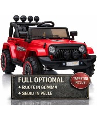 Auto Elettrica Jeep Adventure 12V per Bambini | Toyscar